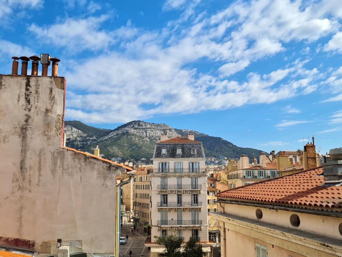 Gregbnb - Centre Ancien - Studio Roof-Top - Climatise - 5Eme Etage Toulon Exterior foto
